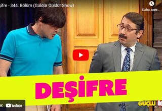 Güldür Güldür Show 344. bölüm “Deşifre” skeci! Güldür Güldür’den çok konuşulacak “Deşifre” skeci full izle!