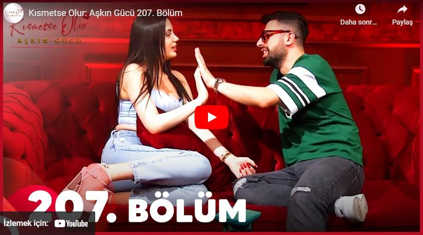 Kısmetse Olur son bölüm izle! Kısmetse Olur 207. bölüm izle! Kısmetse Olur 207. bölüm FULL İZLE