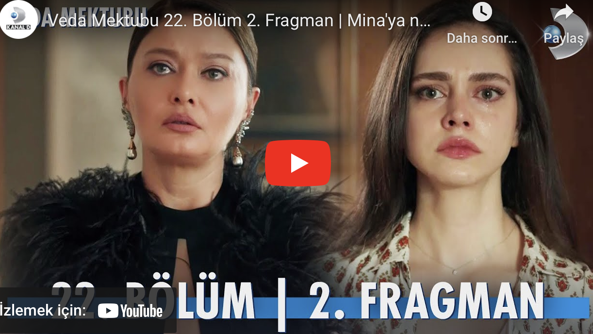 Veda Mektubu 22. bölüm 2. fragmanı yayınlandı mı? Veda Mektubu 22. bölüm 2. fragmanı izle