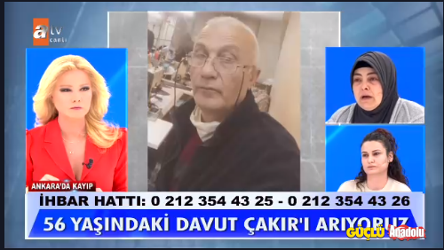 Müge Anlı’da Davut Çakır aranıyor!